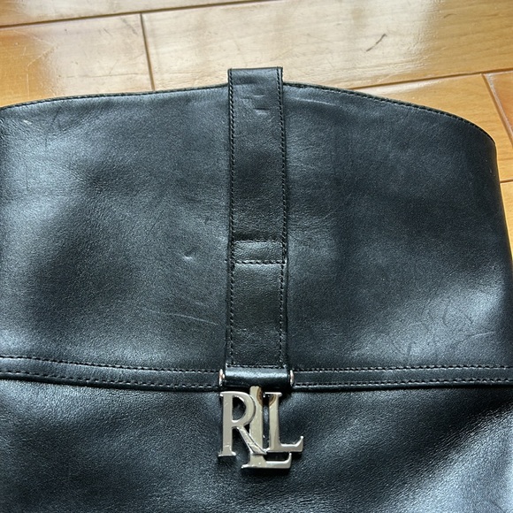 Ralph Lauren Merril leather size 8.5 - Picture 3 of 15